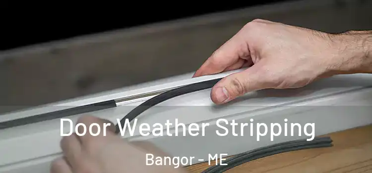 Door Weather Stripping Bangor - ME